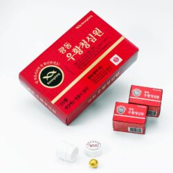An cung ngưu hoàng hoàn Kwangdong 10 viên (Hàng nội địa) 8 an cung nguu hoang hop to ken kwangdong 375g x 10 vien 150825 kb
