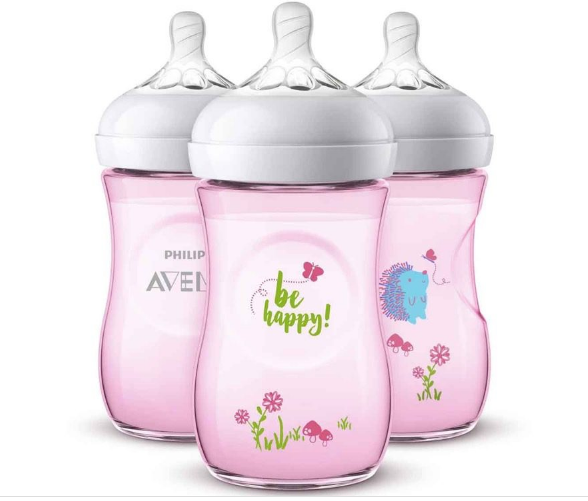 Bình Sữa Màu Hồng Philips Avent Natural Baby Bottle Deco Pink 260Ml –  Wowmart Vn | 100% Hàng Ngoại Nhập