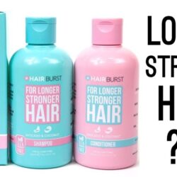 bo dau goi va xa hairburst for longer stronger hair 350ml 1 1