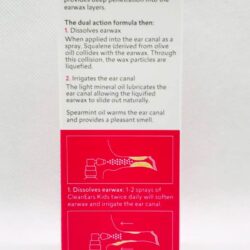 chai xit ve sinh tai cho be biorevive clean ears kids 30ml kc