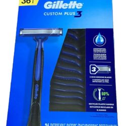 Dao cạo dùng một lần của Gillette Custom Plus3, 36 cái 11 dao cao dung mot lan cua gillette custom plus3 36 cai 150424 kb