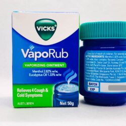 Dầu ấm ngực giảm ho Vicks VapoRub Vaporizing Ointment 50g 12 dau am nguc giam ho vicks vaporub vaporizing ointment 50g knb