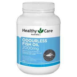 Dầu cá Healthy Care Odourless Fish Oil 2000mg 400 viên 10 dau ca healthy care odourless fish oil 2000mg 400 vien knwa