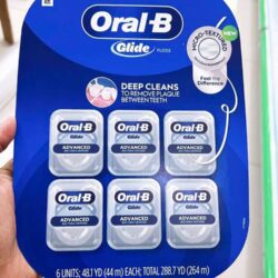 Chỉ nha khoa ORAL-B Glide Advanced Floss Set 44m x6 hộp 5 glide oralb advanced multi protection floss clear mint 44m 6 pack 150425 ka