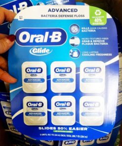 glide oralb advanced multi protection floss clear mint 44m 6 pack 260624 ka