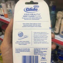 glide oralb pro health deep clean floss cool mint 40m x 3 pack 2113