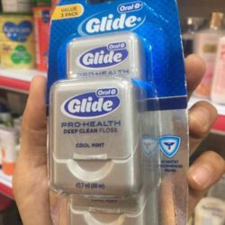 glide oralb pro health deep clean floss cool mint 40m x 3 pack 2114