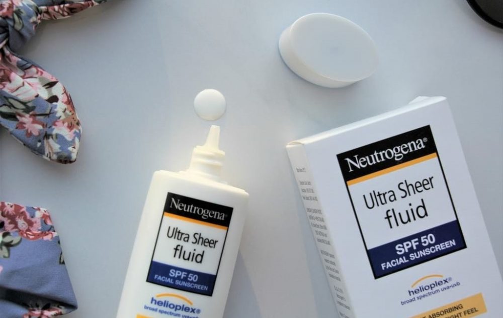 Kem chống nắng dành cho mặt Neutrogena SPF50+ Ultra Sheer Fluid 40ml
