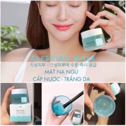 Mặt nạ ngủ cấp nước Genie Blue Pearl 50ml 7 mat na ngu cap nuoc genie blue pearl 50ml b