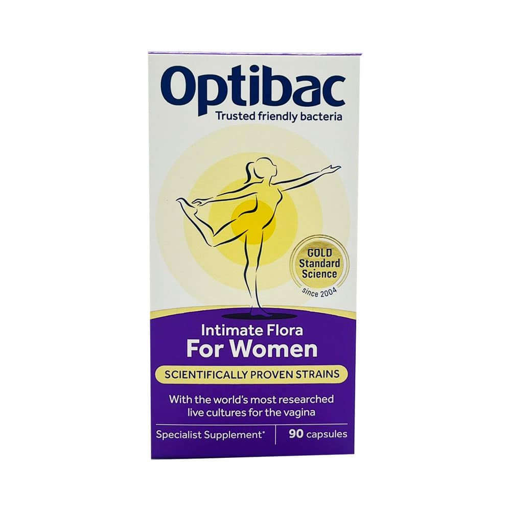 Men vi sinh dành cho nữ OptiBac Probiotics Intimate Flora 90 viên 1 Men vi sinh dành cho nữ OptiBac Probiotics Intimate Flora 90 viên