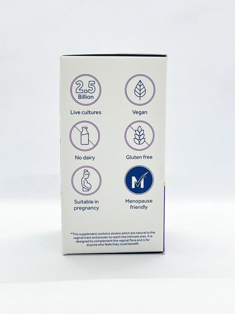 Men vi sinh dành cho nữ OptiBac Probiotics Intimate Flora 90 viên 4 Men vi sinh dành cho nữ OptiBac Probiotics Intimate Flora 90 viên - Ảnh 4