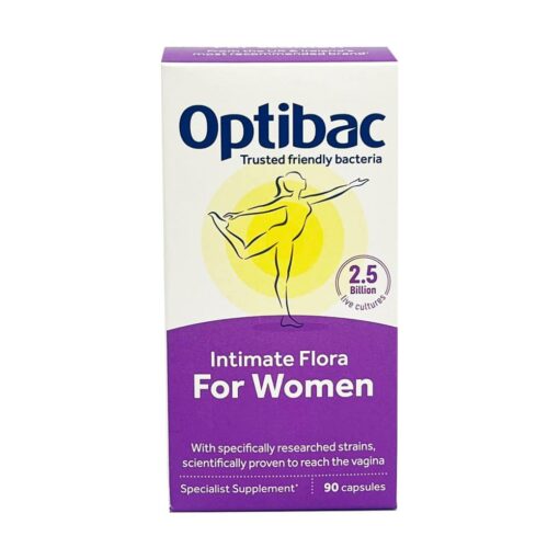 Men vi sinh dành cho nữ OptiBac Probiotics Intimate Flora 90 viên
