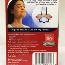 Miếng dán thông mũi, chống ngáy Breathe Right Extra Tan Beige 44 miếng (Đỏ) 11 mieng dan mui chong ngay khi ngu breathe right 44 mieng do 120124 kb