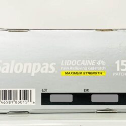 Miếng dán Salonpas LIDOCAINE 4% Gel-Patch 15 miếng 13 mieng dan salonpas lidocaine giam dau 4 gel patch15 mieng ke