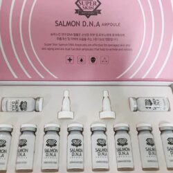 nhau thai ca hoi super skin salmon d n a ampoule 10 ong x 10ml knwe