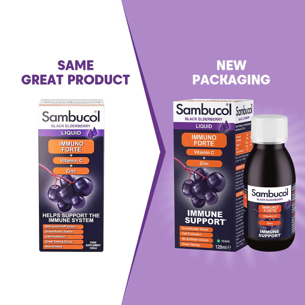 Siro Sambucol tăng đề kháng cho trẻ trên 3 tuổi Sambucol Immuno Forte 120ml 3 Siro Sambucol tăng đề kháng cho trẻ trên 3 tuổi Sambucol Immuno Forte 120ml - Ảnh 3