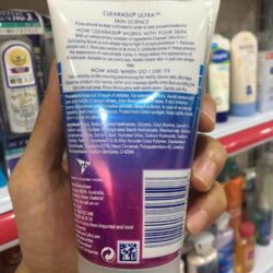 Sữa rửa mặt tẩy tế bào chết Clearasil Ultra 5 in 1 Exfoliating Scurb Pimple size 150ml 6 sua rua mat tay te bao chet clearasil ultra 5 in 1 exfoliating scurb 150ml 2366