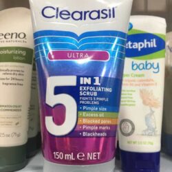 Sữa rửa mặt tẩy tế bào chết Clearasil Ultra 5 in 1 Exfoliating Scurb Pimple size 150ml 7 sua rua mat tay te bao chet clearasil ultra 5 in 1 exfoliating scurb 150ml 2367