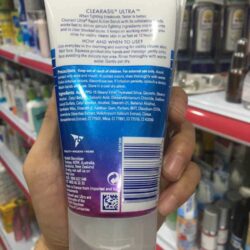 sua rua mat tay te bao clearasil ultra rapid action scrub 12 hours 150ml 2358