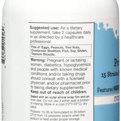 Viên men vi sinh Vitacost Probiotic 15-35 - 35 tỷ CFU 240 viên 5 vien nang chay vitacost probiotic 15 35 35 ty cfu 240 vien 1