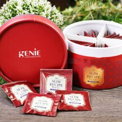 vien uong giam can thai mo genie slime recipe 30 goi x 60 vien mau do knwd