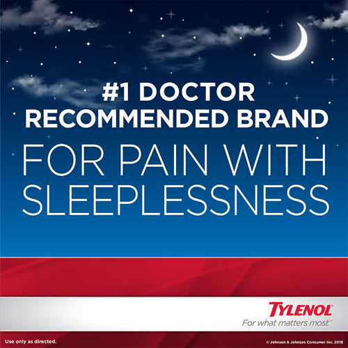 Viên uống giảm đau + hỗ trợ giấc ngủ Tylenol PM 225 viên