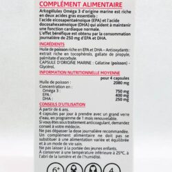 vien uong omega 3 arkopharma 180 vien knc