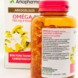 vien uong omega 3 arkopharma 180 vien kni