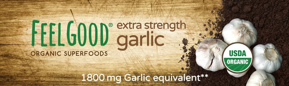 Viên uống tỏi hữu cơ Feel Good USDA Organic Garlic 1,000 mg 360 viên