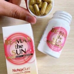 Viên uống trắng da, chống nắng Be-Max the Sun 30 viên 19 vien uong trang da be max the sun 30 vien kna