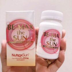Viên uống trắng da, chống nắng Be-Max the Sun 30 viên 18 vien uong trang da be max the sun 30 vien knb