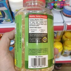 Viên Vitamin E nắp đỏ Kirkland Signature Vitamin E 400 IU 500 viên 6 vien vitamin e lam dep da kirkland signature vitamin e 400 iu 500 vien n2 1