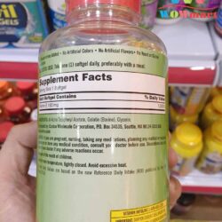 Viên Vitamin E nắp đỏ Kirkland Signature Vitamin E 400 IU 500 viên 7 vien vitamin e lam dep da kirkland signature vitamin e 400 iu 500 vien n3 1