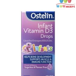vitamin ho tro xuong va de khang cho be ostelin infant vitamin d3 drops 2 4ml 1