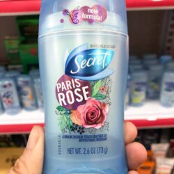 Lăn khử mùi sáp Secret Paris Rose Invisible Solid 73g 6 Lan khu mui Secret Paris Rose Invisible Solid 73g 4685