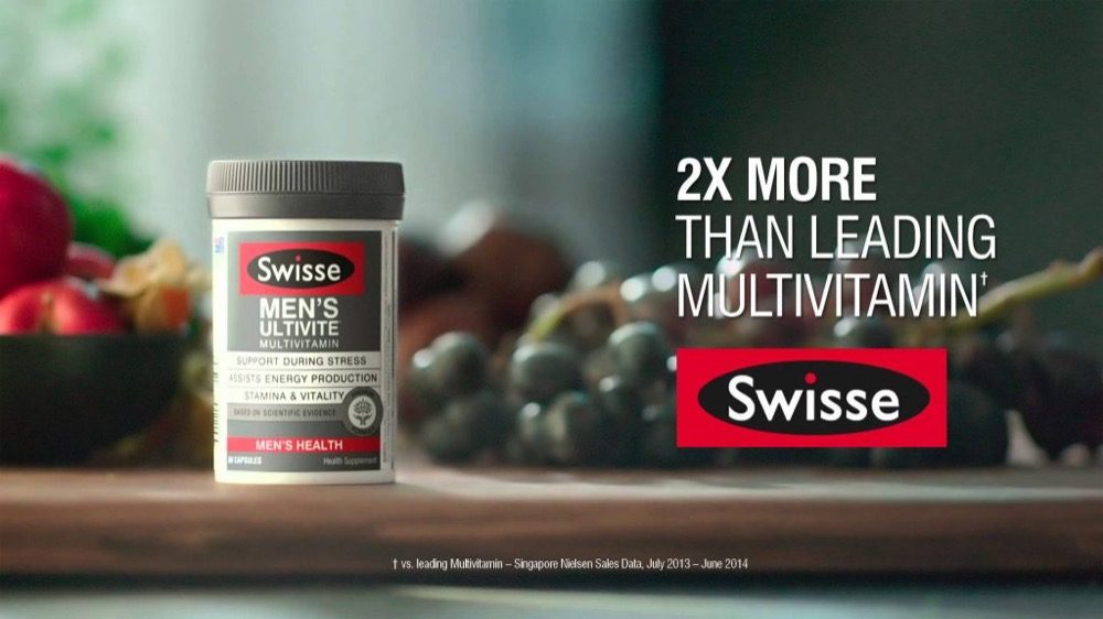 Viên uống bổ sung Vitamin dành cho nam giới Swisse Men’s Ultivite 30 viên