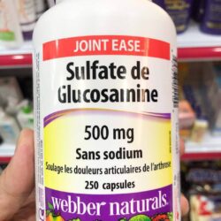 Viên hỗ trợ viêm khớp Webber Naturals Glucosamine Sulfate 500mg Sodium free 250 viên 8 Vien ho tro viem khop Webber Naturals Glucosamine Sulfate 500mg Sodium free 250v 5257