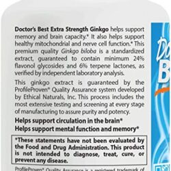 Bổ não và ngăn ngừa đột quỵ Doctor's Best Extra Strength Ginkgo 120mg 120 viên 6 bo nao va ngan ngua dot quy doctors best extra strength ginkgo 120mg 120 vien 2
