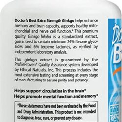 Bổ não và ngăn ngừa đột quỵ Doctor's Best Extra Strength Ginkgo 120mg 120 viên 5 bo nao va ngan ngua dot quy doctors best extra strength ginkgo 120mg 120 vien 3