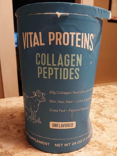 Collagen thủy phân Vital Proteins Collagen Peptides Unflavored 680g 24 bot collagen vital proteins collagen peptides unflavored 680g 190125 krev4