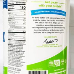 bot protein huu co orgain organic protein 1242g huong vani knwa