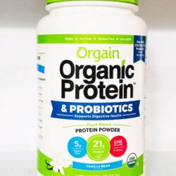 bot protein huu co orgain organic protein 1242g huong vani knwc