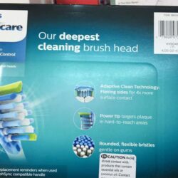 Đầu bàn chải thay thế Philips Sonicare Premium Plaque Control with BrushSync C3 6 cái 15 dau ban chai thay the philips sonicare premium plaque control with brushsyn 6 cai km