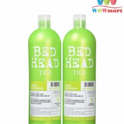 Dầu gội xả TiGi BED HEAD tái tạo năng lượng Rehab For Hair Urban Antidotes 1 Re-Energize 750ml x2