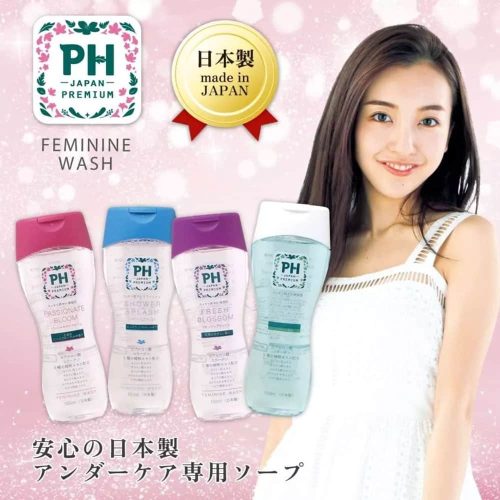 Dung dịch vệ sinh phụ nữ PH Japan Premium Feminine Wash Shower Splash 150ml 25 dung dich ve sinh phu nu ph care feminine wash shower splash 150ml 210824 kj