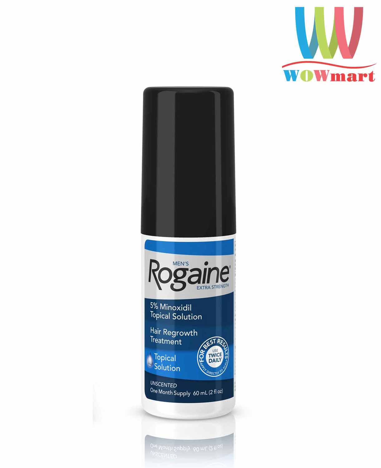 Gel mọc tóc dành cho nam Mens Rogaine Minoxidil 5 Set Gel 60ml x3   Wowmart VN  100 hàng ngoại nhập