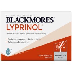 Giảm đau xương khớp, kháng viêm Blackmores Lyprinol 100 viên 5 giam dau xuong khop khang viem blackmores lyprinol 100 vien knwc