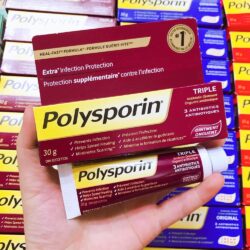 kem boi lam mo seo polysporin heal fast formula triple 30g kna