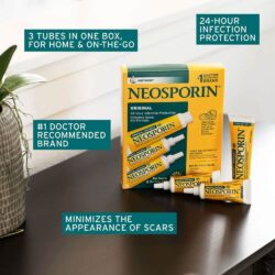 Kem mỡ kháng viêm, liền sẹo Neosporin Original Ointment (Set 3) 12 kem mo khang viem lien seo neosporin original ointment set 3 knc