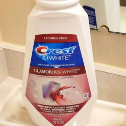 nuoc suc mieng crest 3d white multi care whitening mouthwash 946ml glamorous knf